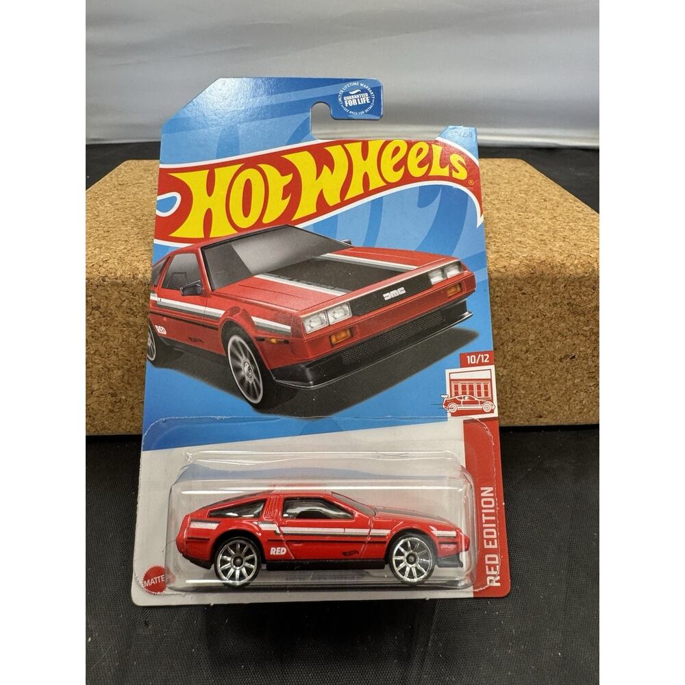 2023 Hot Wheels DMC DeLorean 101/250 Red Edition Target Exclusive 10/12 HKL62